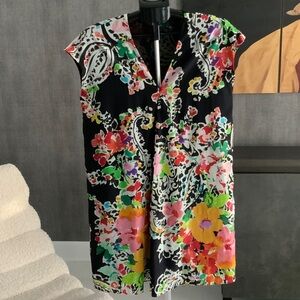 Lauren Ralph Lauren Black floral dress - 6P